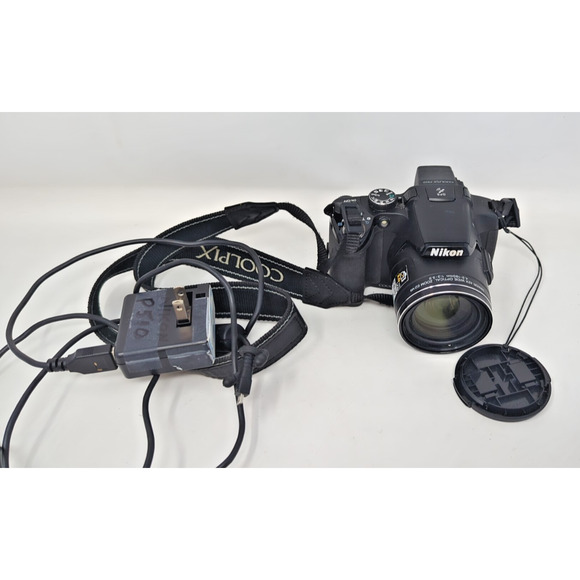Nikon Coolpix P510 Black Digital Camera 4.3-180mm 42X Optical Zoom Wide Full HD - Picture 1 of 7